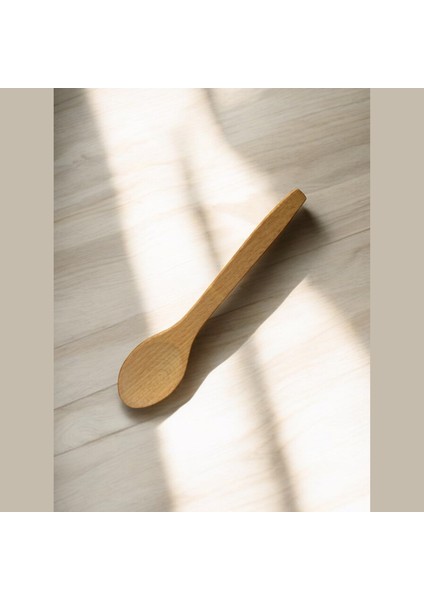 Mini Boy Ahşap Pişirme ve Servis Kaşığı- 16 cm