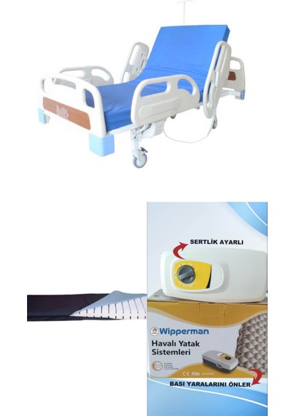 2 Motorlu Full Abs Hasta Karyolası Ekonomik Takım