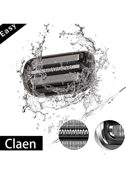 Paket Serisi 5/6 53B Elektrikli Folyo Tıraş Makinesi Için Yedek Kafa 5020CS 5018S 5035S 5049CS 5050CS 6020S 6040CS (Yurt Dışından)