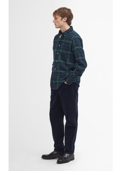 Fortrose Tailored Tartan Gömlek TN23 Green Loch Tartan modelleri