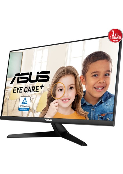 VY27UQ 27 IPS Freesync 3840 x 2160 60Hz 350CD Dp HDMI Hoparlör Vesa 3yıl Eyecare Plus,flıcker-Free,çerçevesiz,düşük Mavi Işık,antibakteriyal Kaplama Monitör