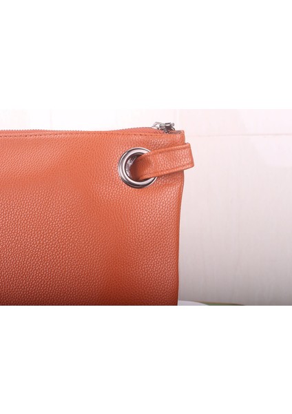 Zoonaı Büyük Boy Clutch Çanta Çanta, Bayan Büyük Deri Akşam Bileklik Çanta (Siyah)(Boyut: Tek Beden) (Yurt Dışından)