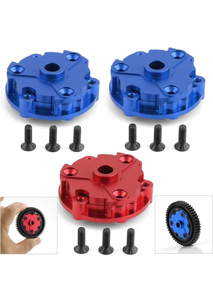 1/10 E-2.0 Vxl 1/5 1/6 Xrt Rc Araba Yükseltme Parçaları Için Metal Şanzıman Cush Tahrik Muhafazası, Mavi (Yurt Dışından) fırsatları