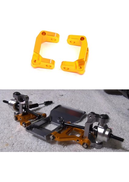 2 Adet Metal Ön C Hub Taşıyıcı Teker Blok C Koltuk 1/10 Rc Paletli Araba CC01 Cc-01 Yükseltme Parçaları Aksesuarları, 1 (Yurt Dışından) fırsatları