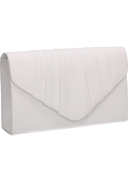 Kadın Iggy Süet Kadife Zarf Parti Balo El Çantası Clutch MAVI,5X13X22 cm (G x Y x U) (Yurt Dışından)