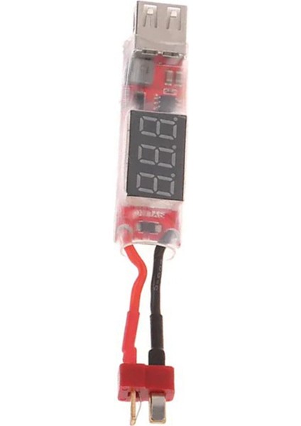 2s-6s Lipo Lityum Pil - USB Şarj Aleti Dönüştürücüsü, Telefonu Korumak Için Gerilim Ekranlı Adaptör Kartı, Fiş (Yurt Dışından)
