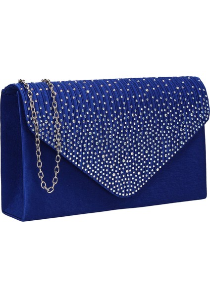 Bayan Zarf Tarzı Çanta Clutch Siyah (Yurt Dışından)