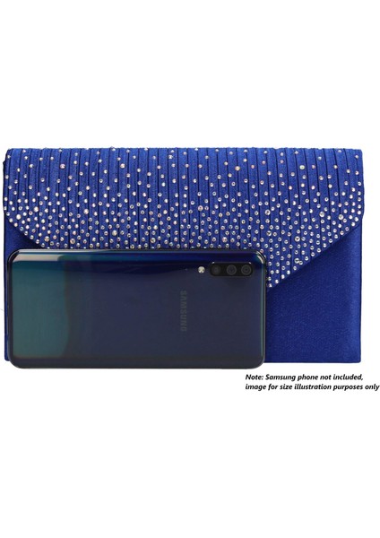 Bayan Zarf Tarzı Çanta Clutch Siyah (Yurt Dışından)