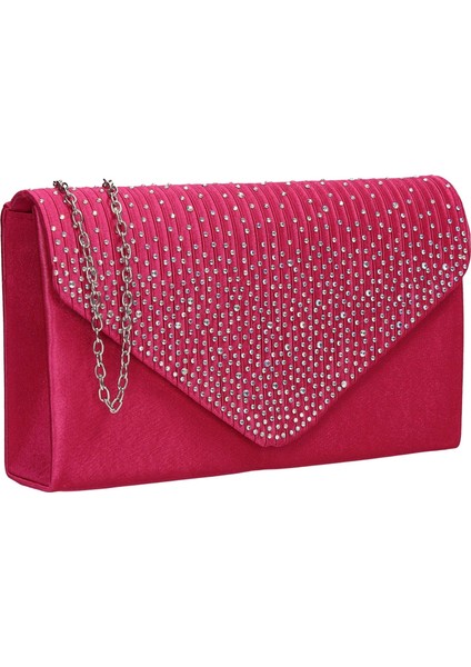 Bayan Zarf Tarzı Çanta Clutch Siyah (Yurt Dışından)