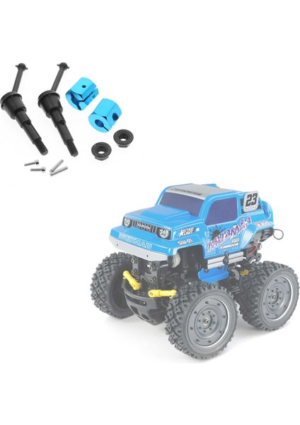 2 Adet Metal Tahrik Mili Cvd ve Adaptör Somun Seti Sw-01 SW01 1/24 4WD Rc Araba Yükseltme Parçaları,1 (Yurt Dışından) modelleri