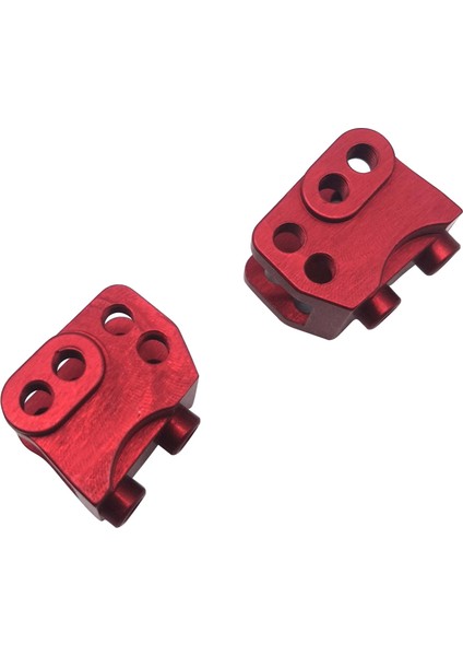Adet Cnc Alüminyum Ön Arka Alt Şok Bağlantı Bağlantı Montajı Rc 1/10 Kaya Araba Eksenel SCX10-II 90046 90047 AR44 Aks, Kırmızı (Yurt Dışından) fırsatları