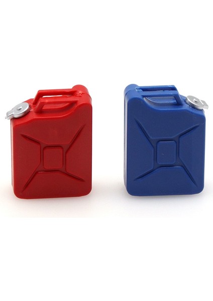 Adet Mini Simülasyon Yakıt Tankı Dekorasyon Araçları 1/8 1/10 Rc Paletli Araba Eksenel SCX10 Trx4 D90, Kırmızı (Yurt Dışından) fiyatları
