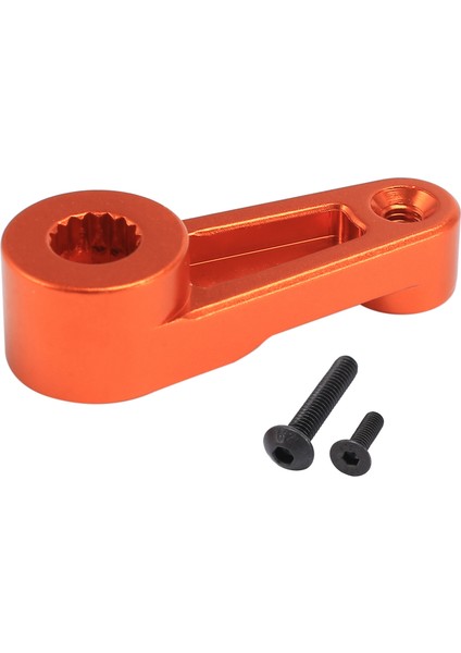 Metal 15 T Servo Kol Servo Korna Eksenel Scx6 Jlu Wrangler AXI05000 1/6 Rc Paletli Araba Yükseltme Parçaları, Turuncu (Yurt Dışından)