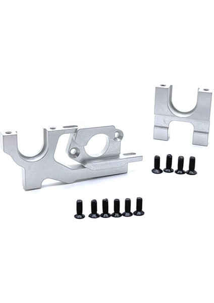 Metal Ayarlanabilir Motor Montajı ve Merkezi Dişli Montaj Seti 104072 104001 104002 1/10 Rc Araba Yükseltme Parçaları, Gümüş (Yurt Dışından) fiyatları