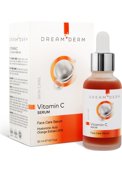 C Vitamini Serum - Aydınlatıcı ve Canlandırıcı %20 Orange Extract 30 ml