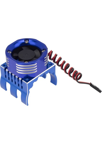 1/10 E-E-Summit Arrma 1/8 Kraton Talion Için LED Işıklı 42MM Motor Soğutma Fanı Isı Emici,1 (Yurt Dışından)