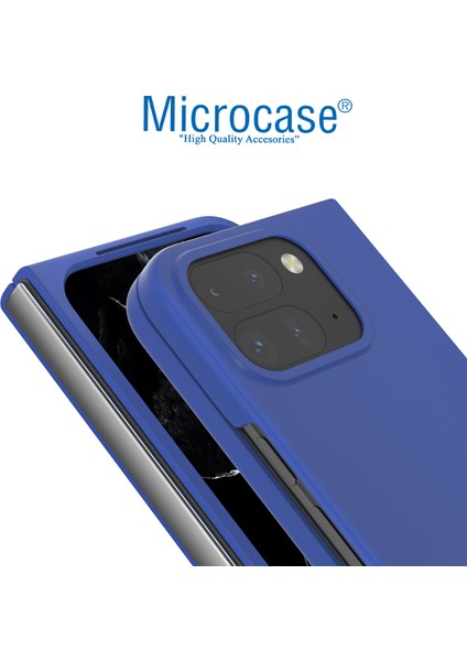 Google Pixel 9 Pro Fold ile Uyumlu Mat Yüzey Sert Plastik Kılıf - AL8848