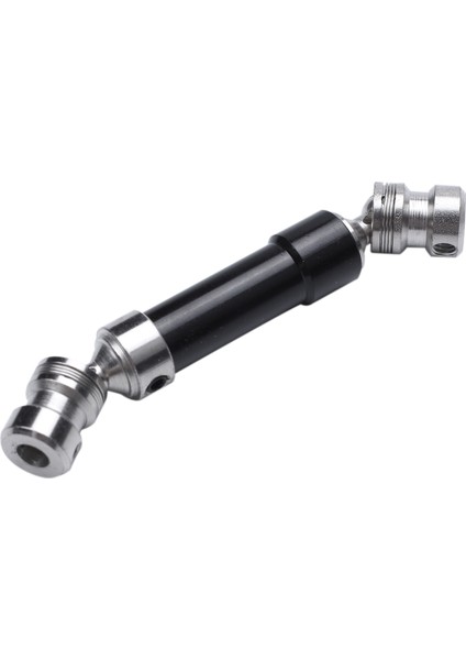 Adet Metal Arka Merkezi Tahrik Mili Cvd Şanzıman Mili 1:12 12428 12423 Rc Araba Kısa Kulvar Çöl Off-Road Siyah (Yurt Dışından)