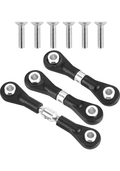 Adet Direksiyon Bağlantı Çubuğu Servo Çubuk Tt-02 TT-02T TT02 TT02T 1/10 Rc Araba Yükseltme Parçaları Aksesuarları, Gümüş (Yurt Dışından) fırsatları