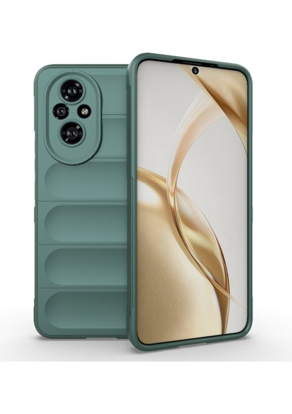 Honor 200 ile Uyumlu Miami Serisi Darbeye Dayanıklı Silikon Kılıf AL3420