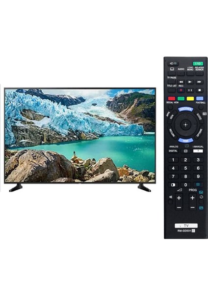 Sony Tv Için RM-GD031 Uzaktan Kumandayı Değiştirin KDL-55W950B RMT-TX300E KDL32W700B KDL40W600B KDL42W700B KDL42W800B KDL42W807B (Yurt Dışından)