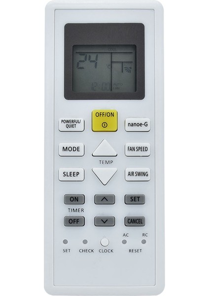 CS-Z60VKR Klima Uzaktan Kumanda Panasonic Klima Için CZ-Z60VKR CU-Z20VKR Uzaktan Kumanda Değiştirme (Yurt Dışından)