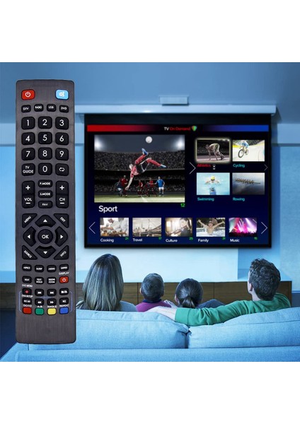 Blaupunkt LCD LED 3D Akıllı Tv Için Yedek Uzaktan Kumanda - Kurulum Gerekmez Blaupunkt Evrensel Uzaktan Kumanda (Yurt Dışından)