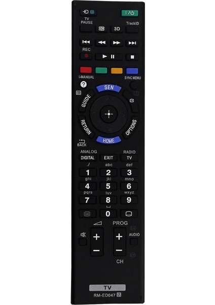 RM-ED047 Bravia Sony Için Tv Uzaktan Kumandasını Değiştirin KDL-22EX553 KDL-26EX553 KDL-32EX653 KDL-40EX650 KDL-40EX653 (Yurt Dışından)