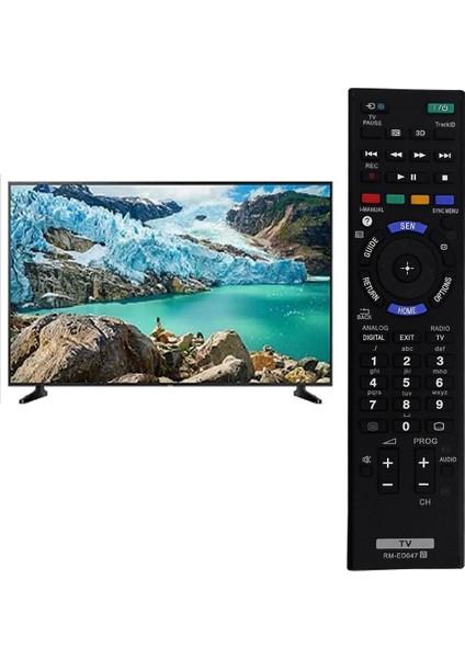 RM-ED047 Bravia Sony Için Tv Uzaktan Kumandasını Değiştirin KDL-22EX553 KDL-26EX553 KDL-32EX653 KDL-40EX650 KDL-40EX653 (Yurt Dışından)
