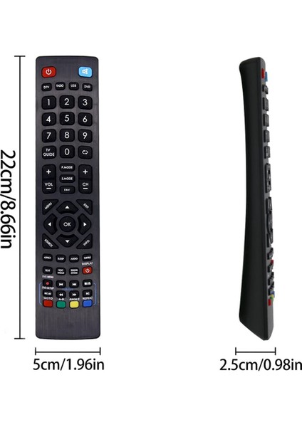 Blaupunkt LCD LED 3D Akıllı Tv Için Yedek Uzaktan Kumanda - Kurulum Gerekmez Blaupunkt Evrensel Uzaktan Kumanda (Yurt Dışından)