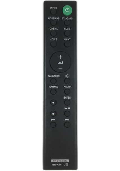 RMT-AH411U Sony Soundbar HT-S100F HT-SF150 Için Yedek Uzaktan Kumanda (Yurt Dışından)