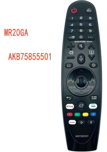 Yeni MR20GA AKB75855501 Ir Uzaktan Kumanda Lg 2020 Için Aı Thinq OLED Akıllı Tv Zx Wx Gx Cx Bx Nano9 Nano8 Ses Olmadan (Yurt Dışından)