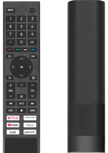Tüm Hisense 4K UHD Android Akıllı Tv Için ERF3J80H Evrensel Uzaktan Kumandayı Değiştirin A6G U6G U8G 75A6G 70A6G 43A6G 55U68G 75U68G (Yurt Dışından)