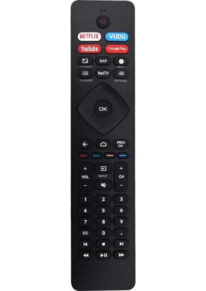 Philips Android 4K Ultra Hd Akıllı LED Tv Için NH800UP RF402A-V14 Uzaktan Kumandayı Değiştirin 43PFL5766/F7 50PFL5704/F7 55PFL5604/F7 (Yurt Dışından)