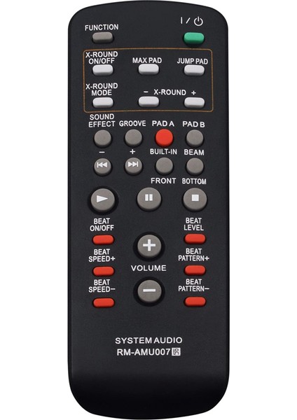 RM-AMU007 Uzaktan Kumanda Sony Sistem Ses Için Değiştirin Hcd-Zux9 Fst-Zux9 Lbt-Zux9 Ss-Zux9 SS-ZUX9P (Yurt Dışından)