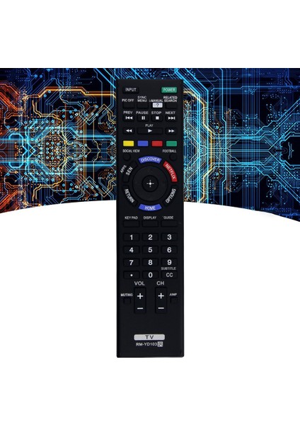 RM-YD103 Tv Uzaktan Kumanda Sony KDL-32W700B KDL-40W580B KDL-40W590B KDL-40W600B KDL-42W700B KDL-48W580B KDL-48W590B (Yurt Dışından)