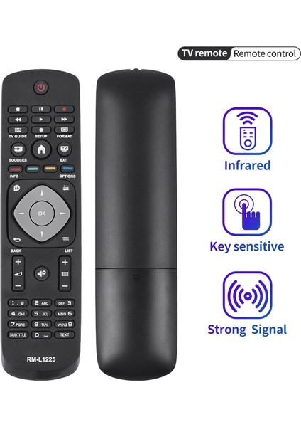 Philips Tv Uzaktan Kumandası Için RM-L1225 398GR8BD1NEPHH 47PFH4109/88 32PHH4009 40PFH4009 50PFH4009 (Yurt Dışından)