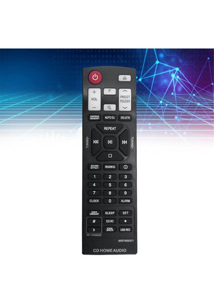 Lg Mini CD Ev Ses Hi-Fi Sistemi Uzaktan Kumandası AKB74955371 Için AKB74955371 Uzaktan Kumandasını Değiştirin (Yurt Dışından)