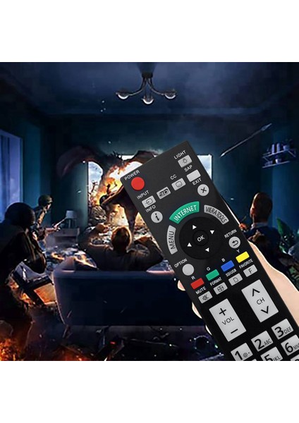 Panasonic Tv Için N2QAYB000703 Uzaktan Kumandayı Değiştirin TC-L42ET5 TC-P55VT50 TC-P50ST50 TC-L55ET5 TC-L55DT50 TC-L47ET5 TC-P55ST50 (Yurt Dışından)