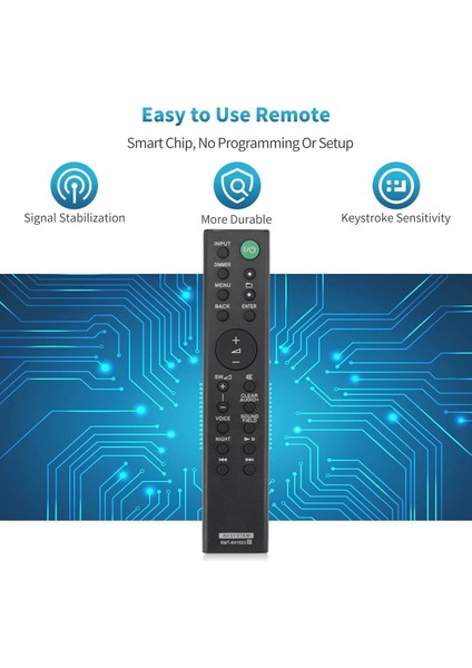 RMT-AH102U Sony Ev Sinema Sistemi Için Yedek Uzaktan Kumanda HT-XT100 HTXT100 (Yurt Dışından)