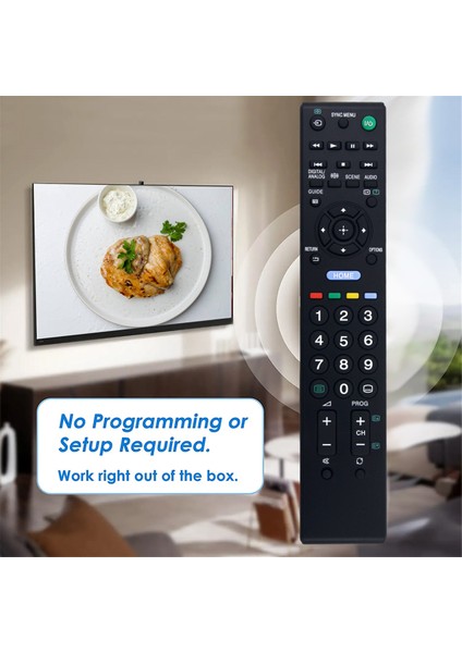 RM-ED046 Sony Tv Için Uzaktan Kumandayı Değiştirin KDL-32BX320 KDL-22BX320 Serisi Hdtv KDL-40NX520 KDL-37BX420 KDL-32NX520 KDL-32BX320 (Yurt Dışından)
