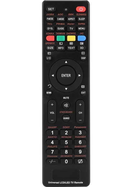 Lg Samsung Konka Hisense Için Hepsi Bir Arada Evrensel Tv Uzaktan Kumandasının Değiştirilmesi (Yurt Dışından)
