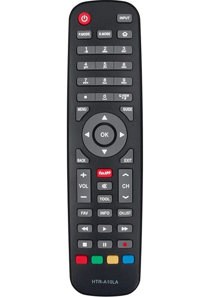HTR-A10LA Uzaktan Kumanda Haier Tv Için Değiştirin LE32K6000D LE32K6500DA LE40K6050DP LE40K6000D LE43K6000D LE43K6500DA (Yurt Dışından)