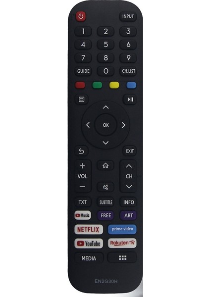 Vu Hisense 4K UHD LED Akıllı Tv Uzaktan Kumanda EN2G30H EN2N30H EN2Q30H EN2B30H 55A7300F 55A7500F EN2A30 EN2P30H (Yurt Dışından)