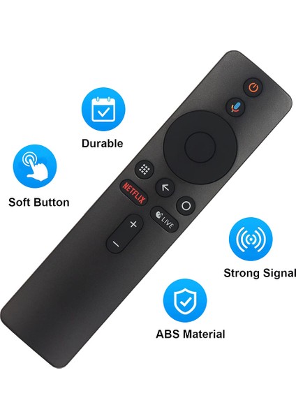 Xiaomi Mi Box S XMRM-006 Denetleyici Için Yedek Sesli Uzaktan Kumanda (Yurt Dışından)