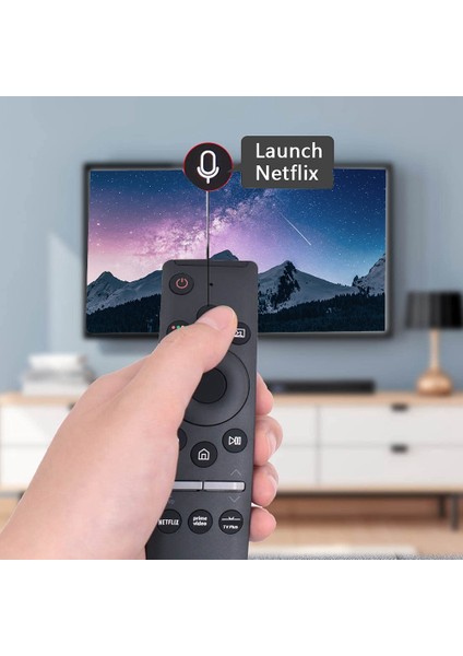 Samsung Akıllı 4K Tv Için Sesli Uzaktan Kumanda BN59-01330A UN43TU8000 UN43TU8200FXZA UN50TU8000 UN55TU8000FXZA (Yurt Dışından)