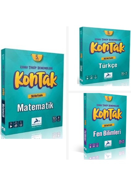 5. Sınıf Kontak 36 Haftada Fen Bilimleri & Matema