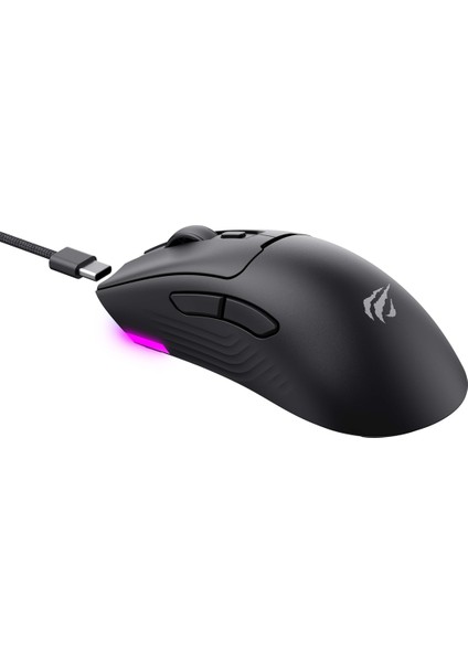 Gamenote MS966WB Profesyonel Rgb Wireless Gaming Oyuncu Mouse 4 Modlu