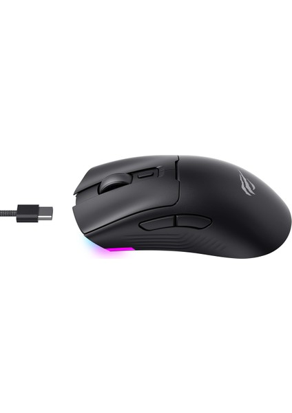 Gamenote MS966WB Profesyonel Rgb Wireless Gaming Oyuncu Mouse 4 Modlu