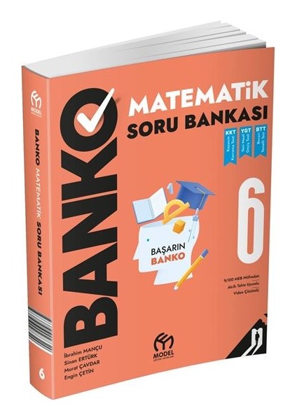6. Sınıf Banko Fen Bilimleri – Türkçe -Matematik Soru Bankası modelleri